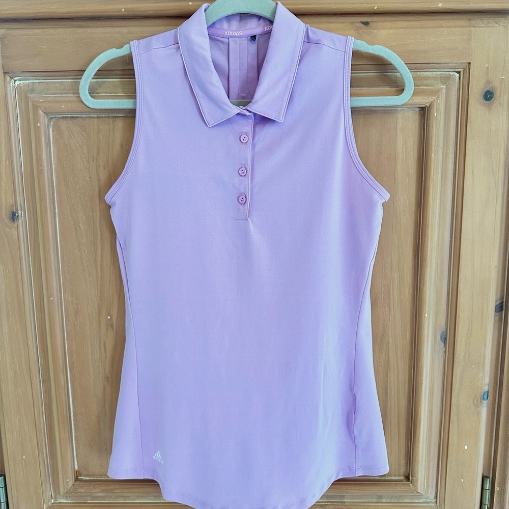 Adidas Primegreen Golf Polo Bliss Lilac Size Small
